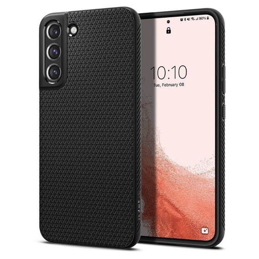 Samsung Galaxy S22 Spigen liquid air premium husă spate (Negru)
