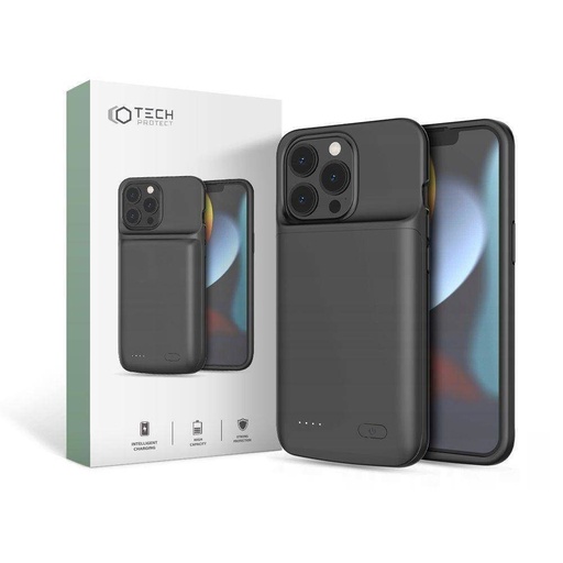 Apple iPhone 13 Tech protect powercase power bank husă spate (Negru)