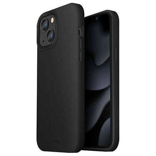 Apple iPhone 13 UNIQ Lino Hue husă spate (Negru)