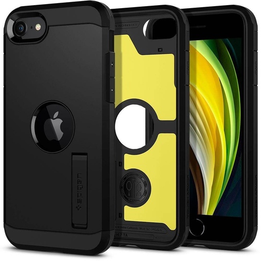 Apple iPhone 7/8/SE 2020/SE 2022 Spigen tough armor anti-șoc husă spate (Negru)