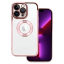 Apple iPhone 14 Beauty átlátszó hátlap tok (Rózsaszín)