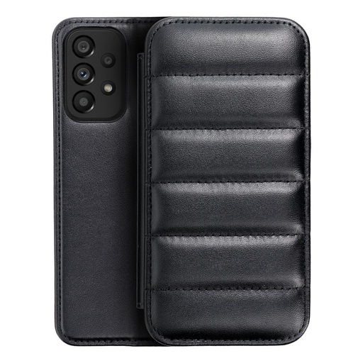 Samsung Galaxy A23 5G Puffer book husă tip carte (Negru)