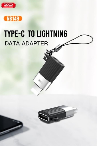 XO NB149-D USB-C–Lightning adaptor adapter (Negru)