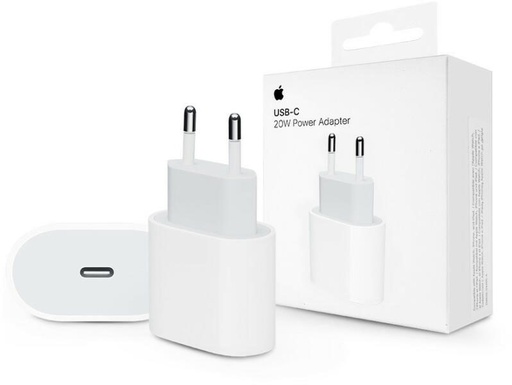 Apple 20W USB-C adaptor de încărcare (Alb) - ECO ambalaj