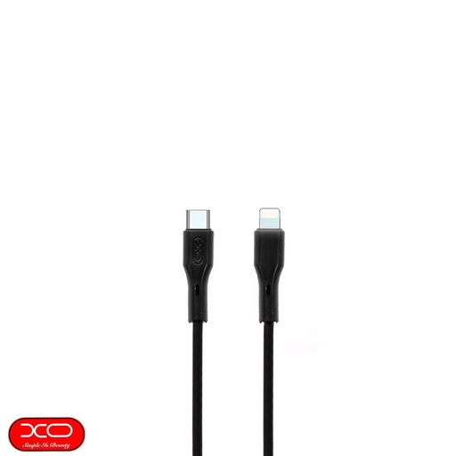 XO NBQ231A Rock Series USB-C–Lightning cablu de date (Negru) – 27W