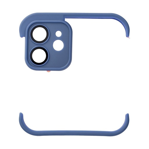 Apple iPhone 12 Mini Bumpers husă cu protecție cameră (Albastru)