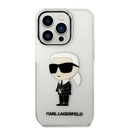 Apple iPhone 14 Pro Max Karl Lagerfeld IML Ikonik NFT tok (Átlátszó) – KLHCP14XHNIKTCT