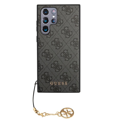 Samsung Galaxy S23 Ultra Guess 4G Charms husă (Gri) - GUHCS23LGF4GGR