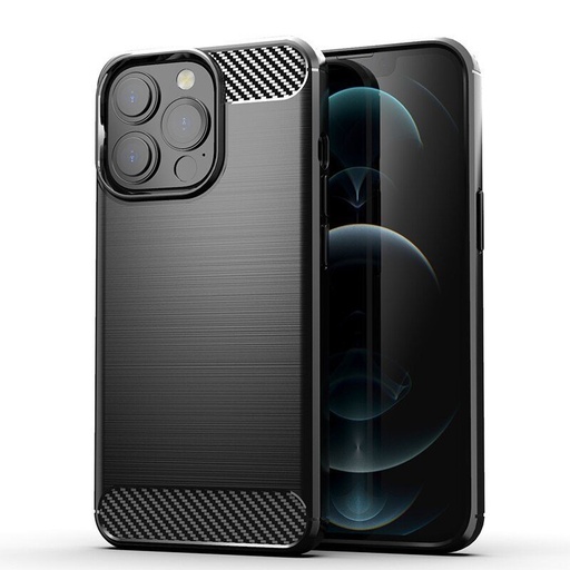 Samsung Galaxy S23 Ultra forcell carbon husă spate (Negru)