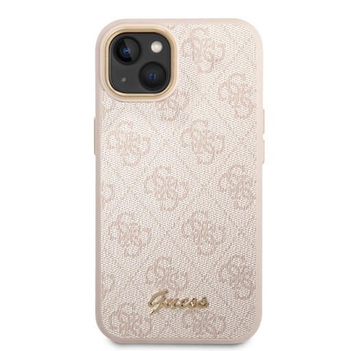 Apple iPhone 14 Guess 4G Metal Camera Outline husă (Roz) - GUHCP14SHG4SHP