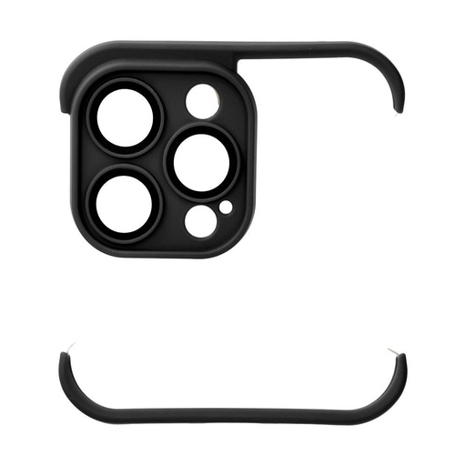 Apple iPhone 14 Pro Max Mini Bumpers husă cu protecție cameră (Negru)