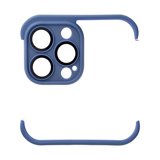 Apple iPhone 13 Pro Max Mini Bumpers husă cu protecție cameră (Albastru)