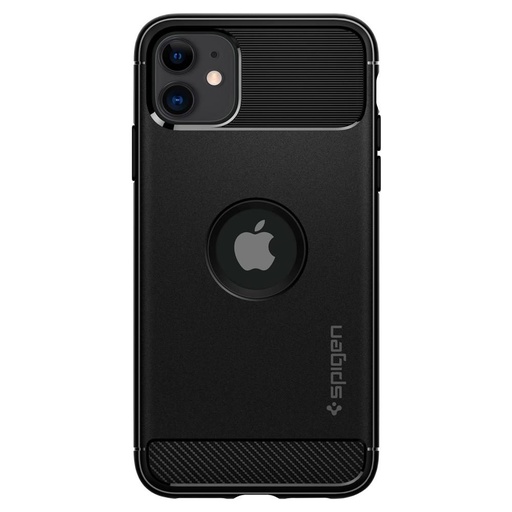 Apple iPhone 11 Spigen Rugged armor anti-șoc husă (Negru)