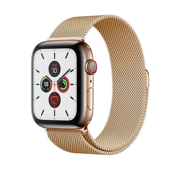 Apple Watch 38 / 40 / 41 mm Hoco WA03 simple beauty milánói szíj arany