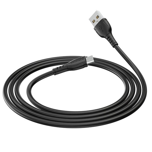 Borofone BX51 microUSB cablu, 1M, 3A, negru