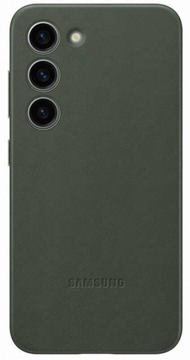 Samsung Galaxy S23 Leather husă (Verde)