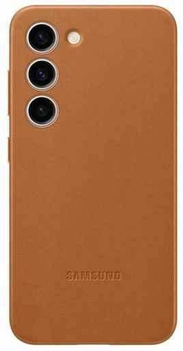 Samsung Galaxy S23 Leather husă (Maro)