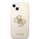 Apple iPhone 14 Plus Guess TPU Big 4G Full Glitter tok (Arany) – GUHCP14MPCUGL4GGO