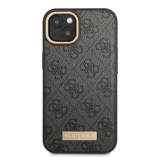Apple iPhone 14 Plus Guess PU 4G MagSafe husă (Negru) - GUHMP14MU4GPRK