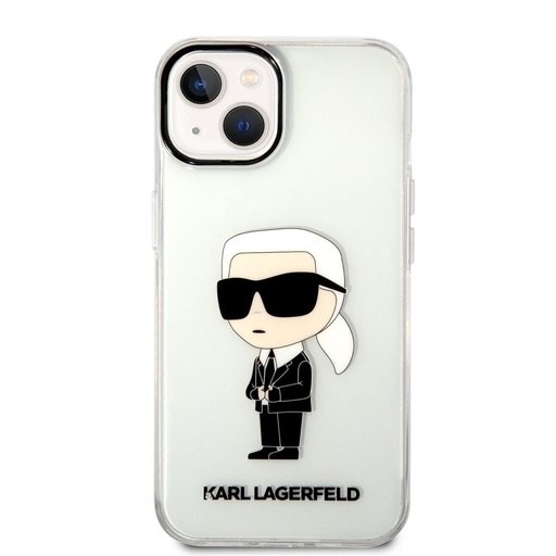 Apple iPhone 14 Plus Karl Lagerfeld IML Iconic NFT husă (Transparent) – KLHCP14MHNIKTCT