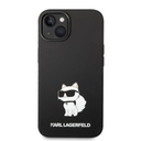 Apple iPhone 14 Plus Black Karl Lagerfeld Liquid Silicone Choupette NFT tok (Fekete) – KLHCP14MSNCHBCK