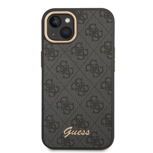Apple iPhone 14 Plus Guess 4G Metal Camera Outline husă (Negru) - GUHCP14MHG4SHK