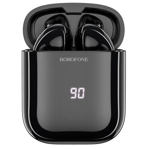 Borofone BE37 fără fir headset, BT V5.0, LED indicator de stare, negru
