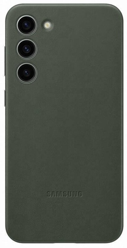 Samsung Galaxy S23+ Leather husă (Verde)