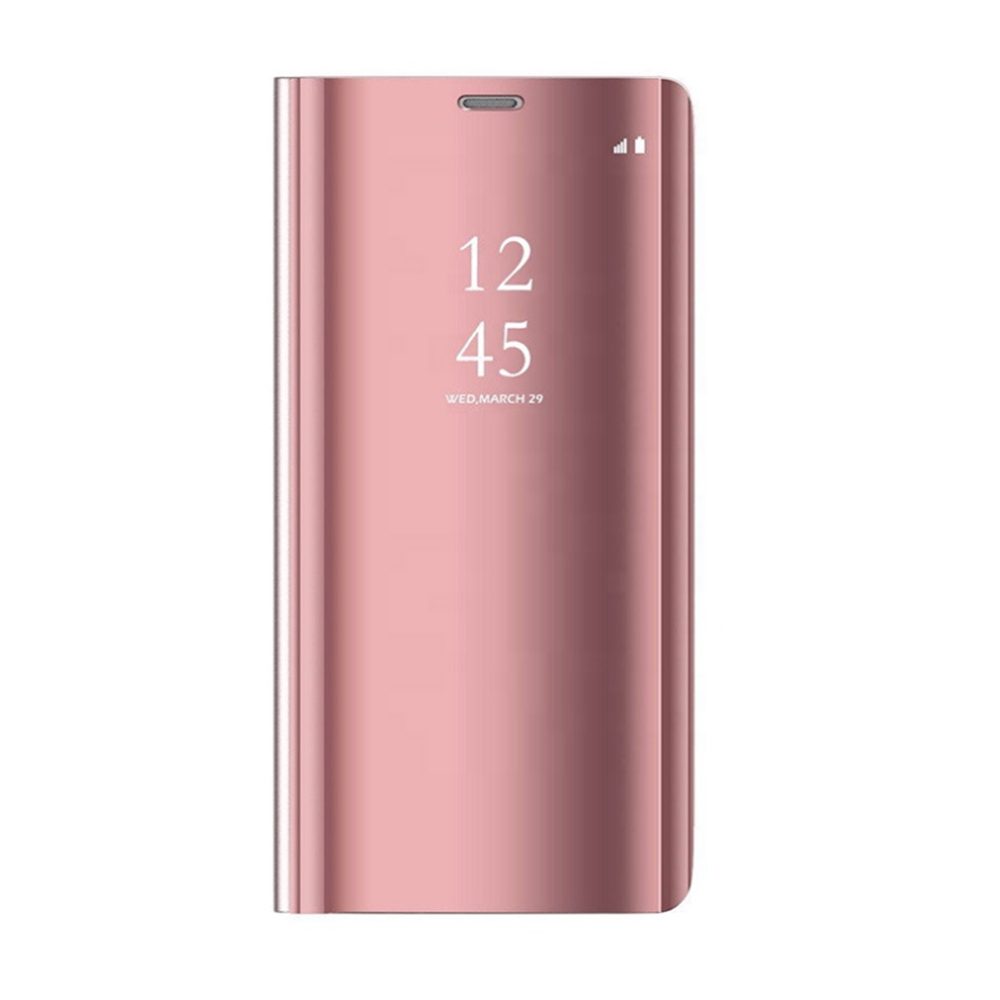 Samsung Galaxy A34 5G Clear view notesz tok (Rózsaszín)