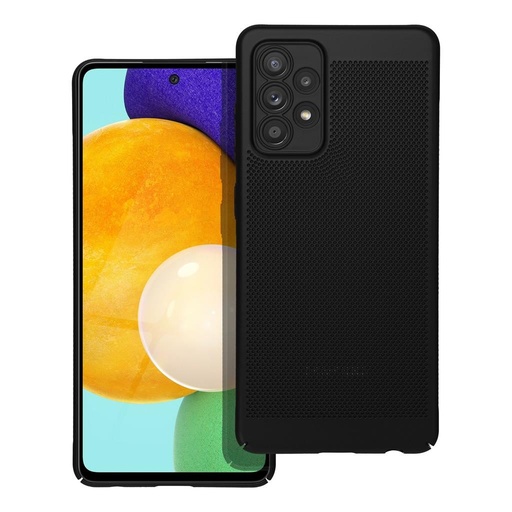 Samsung Galaxy A52 4G / Galaxy A52 5G / Galaxy A52s 5G Breezy perforat plastic husă spate (Negru)