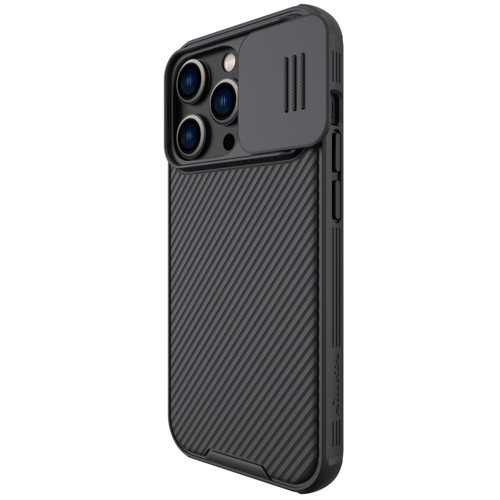 Apple iPhone 14 Pro Nillkin Camshield Pro hátlap tok (Fekete)