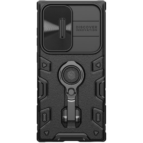 Samsung Galaxy S23 Ultra Nillkin CamShield Armor Pro MagSafe husă spate (Negru)