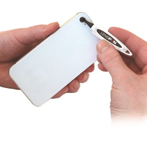Cyber Clean Lenspen Carbonklean telefon mobil optică de curățare activ carbon, Alb