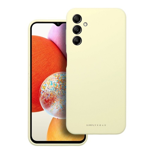 Samsung Galaxy A14 4G / Galaxy A14 5G Roar Cloud Skin husă spate (deschis galben)