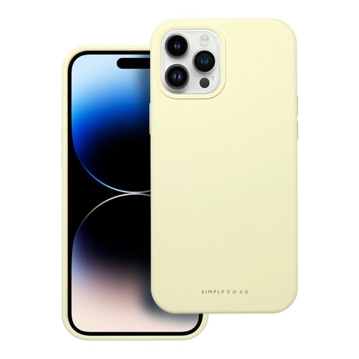 Apple iPhone 12 Pro Max Roar Cloud Skin husă spate (deschis galben)