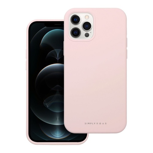 Apple iPhone 12 Pro Roar Cloud Skin husă spate (Deschis Roz)