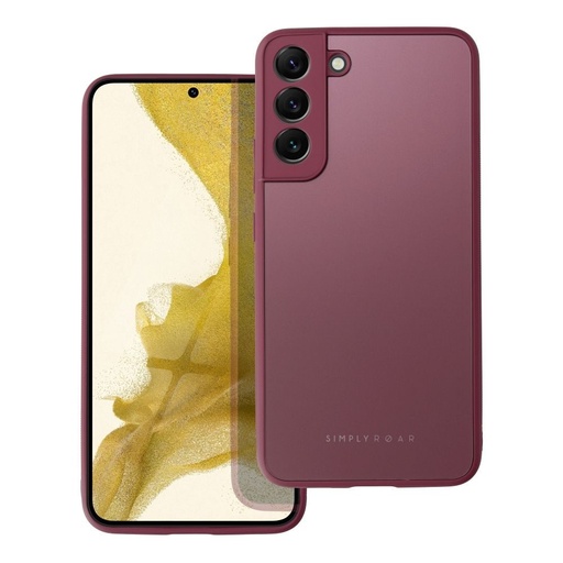 Samsung Galaxy S22 Plus Roar mat sticlă husă spate (Bordo)