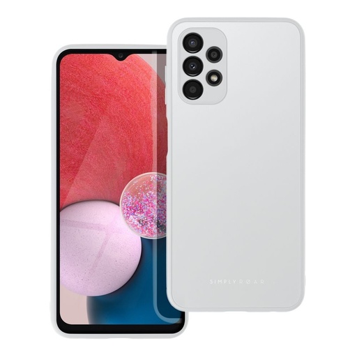 Samsung Galaxy A13 4G Roar mat sticlă husă spate (Gri)