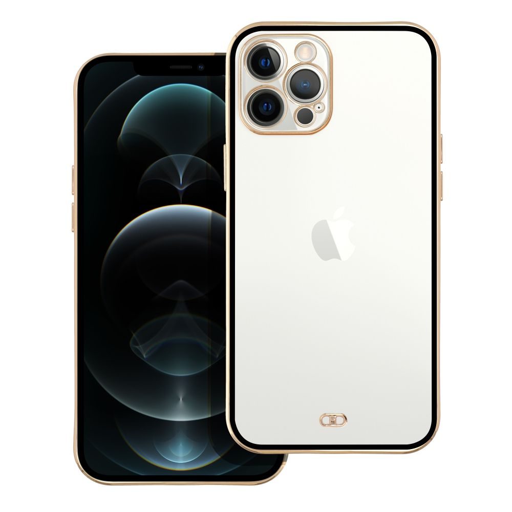 Apple iPhone 12 Pro Max (6.7) LUX hátlap tok (Fekete)