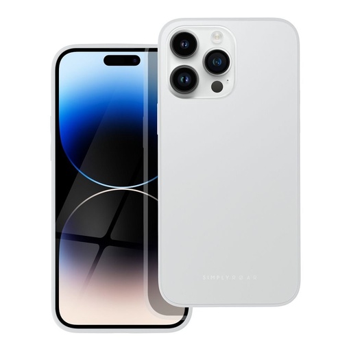Apple iPhone 14 Pro Max Roar mat sticlă husă spate (Gri)