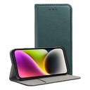 Samsung Galaxy A14 5G smart magneto mágneses notesz tok (Zöld)