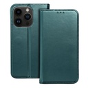 Apple iPhone 14 smart magnetic mágneses notesz tok (Zöld)