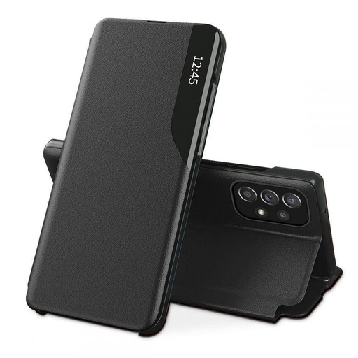 Samsung Galaxy A13 4G Smart view TPU husă tip carte (Negru)