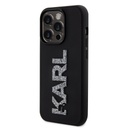 Apple iPhone 15 Pro Karl Lagerfeld 3D Glitter Karl tok (Fekete) – KLHCP15L3DMBKCK
