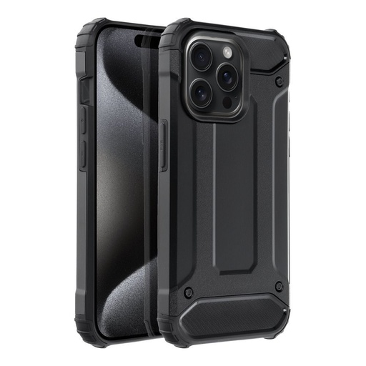 Apple iPhone 15 Pro armor anti-șoc husă spate (Negru)