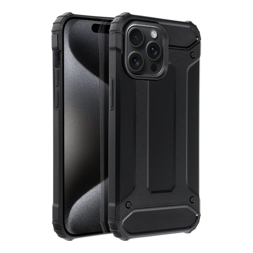 Apple iPhone 15 Pro Max armor anti-șoc husă spate (Negru)