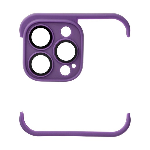 Apple iPhone 13 Pro Mini Bumpers husă cu protecție cameră (Violet închis)