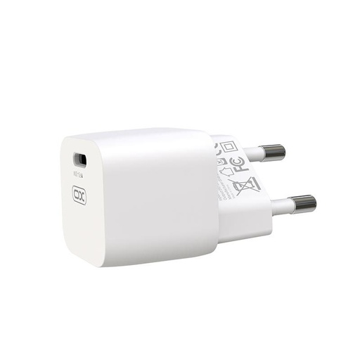 XO CE01 PD 20W încărcător rapid (Alb) – USB-C conector