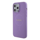 Apple iPhone 15 Pro Guess PU Saffiano MagSafe tok (Lila) - GUHMP15LPSAHMCU