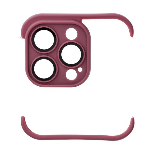 Apple iPhone 14 Pro Mini Bumpers husă cu protecție cameră (Cireașă)